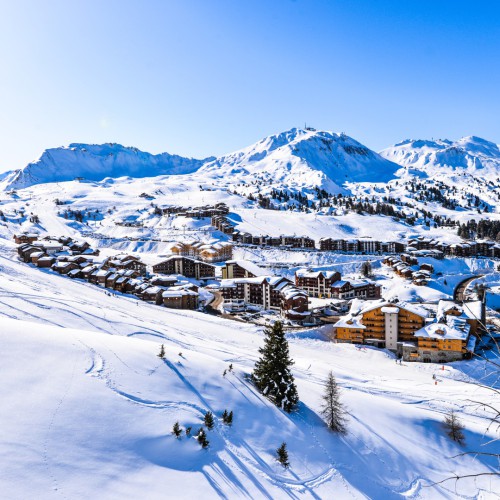 La Plagne dorp