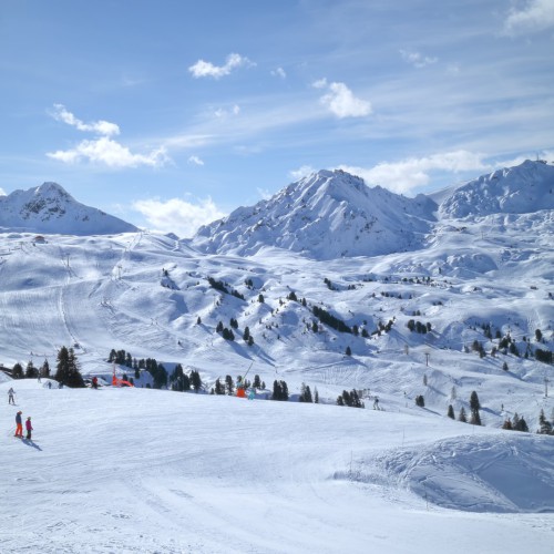 Skipiste La Plagne